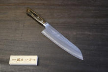 画像をギャラリービューアに読み込む, 越乃一刀 VG-1 鎚目 牛刀185mm 合板柄