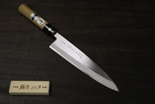 画像をギャラリービューアに読み込む, 越乃一刀 青紙鋼  身卸 180mm