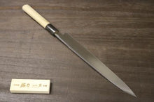 画像をギャラリービューアに読み込む, 越乃一刀 青紙鋼 柳刃 180mm