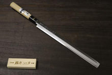 画像をギャラリービューアに読み込む, 越乃一刀 青紙鋼  蛸引 210mm