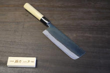 画像をギャラリービューアに読み込む, 越乃一刀 黒 刃紋 菜切 165mm