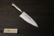 画像をギャラリービューアに読み込む, 越乃一刀 63層ダマスカス鋼 出刃 170mm (両刃)