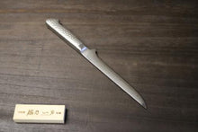 画像をギャラリービューアに読み込む, 越乃一刀 63層ダマスカス鋼 ボーニングナイフ 160mm