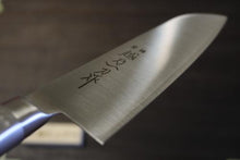 画像をギャラリービューアに読み込む, 越乃一刀 モリブデン鋼 割込 (ステン柄) 万能 160mm