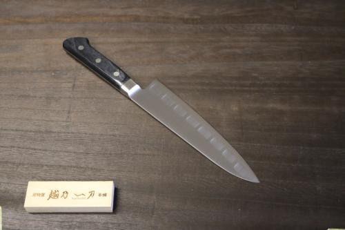 越乃一刀 両面デポット 割込 牛刀 180mm – 刃物屋 越乃一刀 本舗