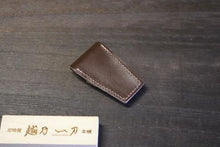 画像をギャラリービューアに読み込む, 富真 革 爪切ケース 小 (小・黒小専用)