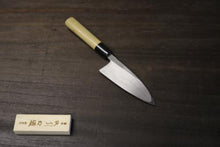 画像をギャラリービューアに読み込む, 越乃一刀 左用 白紙鋼 味切 120mm