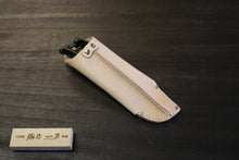 画像をギャラリービューアに読み込む, 越乃一刀 白牛皮 丸型剪定ケース