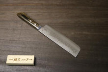 画像をギャラリービューアに読み込む, 越乃一刀 VG-10 積層鋼 菜切165mm 合板柄