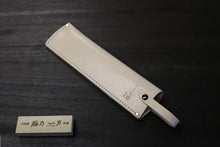 画像をギャラリービューアに読み込む, 越乃一刀 白牛皮 刈込鋏ケース