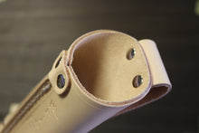 画像をギャラリービューアに読み込む, 越乃一刀 白牛皮 丸型剪定ケース