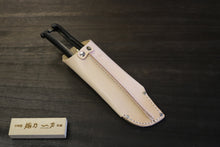 画像をギャラリービューアに読み込む, 越乃一刀 白牛皮 丸型剪定ケース