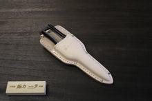 画像をギャラリービューアに読み込む, 越乃一刀 白牛皮 芽切ケース