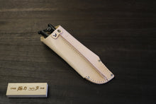 画像をギャラリービューアに読み込む, 越乃一刀 白牛皮 丸型剪定ケース