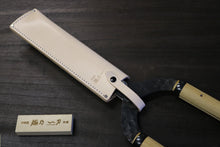 画像をギャラリービューアに読み込む, 越乃一刀 白牛皮 刈込鋏ケース