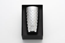 画像をギャラリービューアに読み込む, 磨き屋シンジケート 2重ビアタンブラー 370ml (ダイヤモンドカット仕上げ)