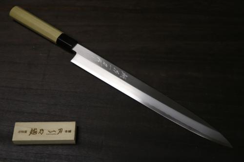 越乃一刀 銀三 本霞 柳刃270mm
