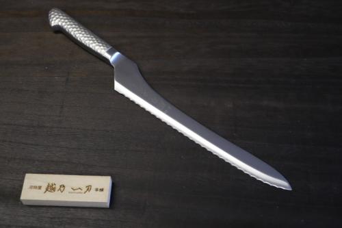 越乃一刀 モリブデン鋼 (ステン柄)パンスライサー 260mm – 刃物屋 越乃