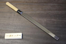画像をギャラリービューアに読み込む, 越乃一刀 鏡仕上 青紙鋼 蛸引 270mm
