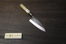 画像をギャラリービューアに読み込む, 越乃一刀 鏡仕上 白紙鋼 味切 120mm
