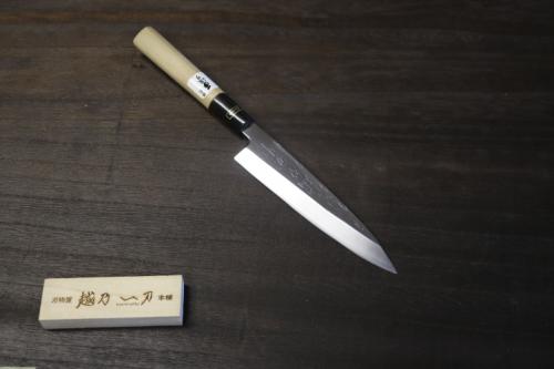 越乃一刀 鏡仕上 白紙鋼  貝裂 150mm