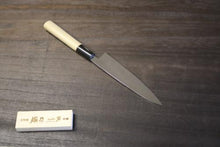 画像をギャラリービューアに読み込む, 越乃一刀 鏡仕上 白紙鋼  貝裂 150mm
