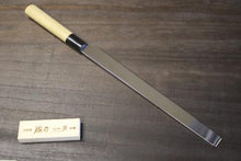 画像をギャラリービューアに読み込む, 越乃一刀 鏡仕上 白紙鋼  蛸引 360mm
