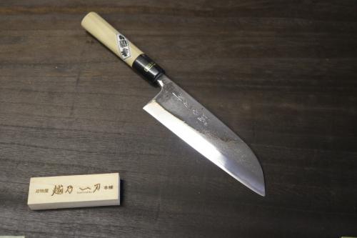 越乃一刀 鏡仕上 青紙鋼 万能 165mm