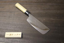 画像をギャラリービューアに読み込む, 越乃一刀 鏡仕上 磨刃紋 東型菜切 150mm

