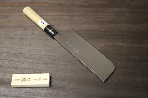越乃一刀 鏡仕上 広巾 菜切 165mm