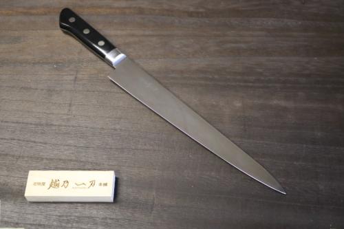 越乃一刀 鏡仕上 鋼 筋引 240mm