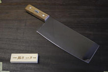 画像をギャラリービューアに読み込む, 越乃一刀 鏡仕上 全鋼 中華包丁 220mm
