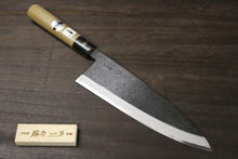 画像をギャラリービューアに読み込む, 越乃一刀 青紙鋼  鮭切出刃 270mm

