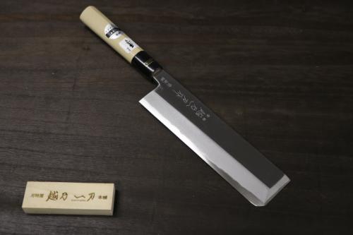 越乃一刀 青紙鋼  薄刃 195mm