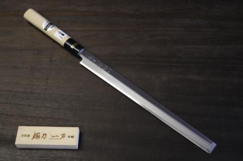 越乃一刀 白紙鋼 蛸引 300mm – 刃物屋 越乃一刀 本舗