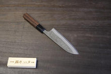 画像をギャラリービューアに読み込む, 越乃一刀 万能135mm (青紙鋼割込) 紫檀八角柄
