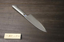 画像をギャラリービューアに読み込む, 越乃一刀 63層ダマスカス鋼 出刃 170mm (両刃)
