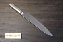 画像をギャラリービューアに読み込む, 越乃一刀 モリブデン鋼 割込 (ステン柄) 牛刀 330mm
