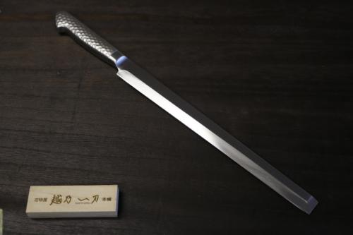 越乃一刀 モリブデン鋼 (ステン柄) 蛸引 210mm