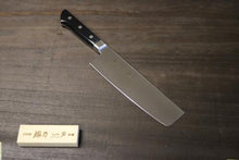 画像をギャラリービューアに読み込む, 越乃一刀 モリブデン鋼 口金付 菜切 180mm
