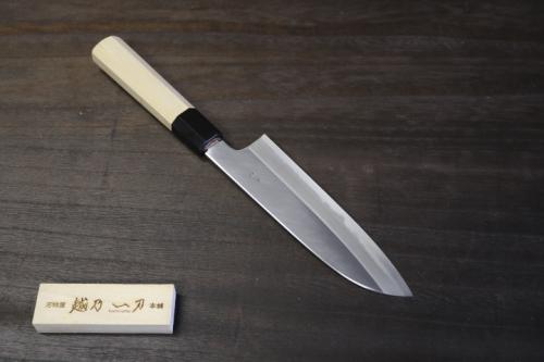 包丁　越乃一刀　作　三徳包丁 越乃一刀 極上 本霞 白2鋼 和三徳 180mm – 刃物屋 越乃一刀 本舗