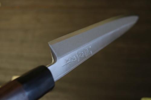 越乃一刀 左用 白紙鋼 紫檀八角柄 柳刃 180mm – 刃物屋 越乃一刀