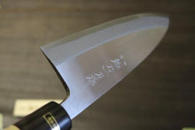 画像をギャラリービューアに読み込む, 越乃一刀 左用 白紙鋼 出刃 180mm
