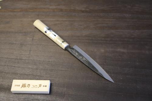 越乃一刀 左用 白紙鋼  貝裂 150mm