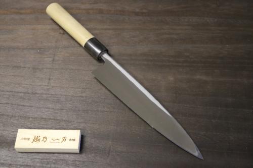 越乃一刀 左用 白紙鋼 身卸 210mm – 刃物屋 越乃一刀 本舗
