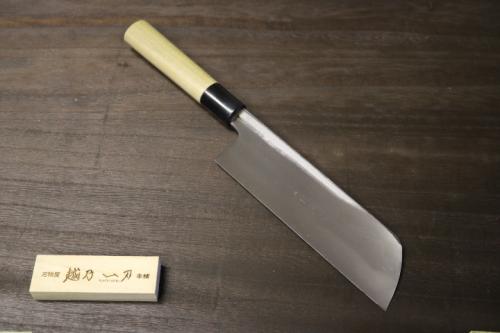 越乃一刀 左用 白紙鋼 鎌型薄刃 180mm – 刃物屋 越乃一刀 本舗