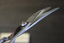 画像をギャラリービューアに読み込む, 富真 ペット用 ステン散髪鋏 両ピン付ソリ 180mm
