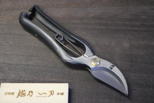 越乃一刀 剪定鋏 B型 金止 180mm 上 – 刃物屋 越乃一刀 本舗