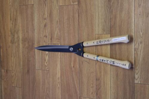 越乃一刀 青紙鋼 刈込鋏 240mm