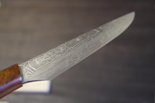 佐治武士 作 R2(SG-2) 積層鋼 アイアンウッド柄 ステーキナイフ
